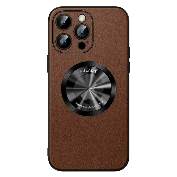 SULADA Microfiber Leather MagSafe Magnetic Phone Case, For iPhone 15 Pro Max, For iPhone 15 Pro, For iPhone 15 Plus, For iPhone 15, For iPhone 14 Plus, For iPhone 14