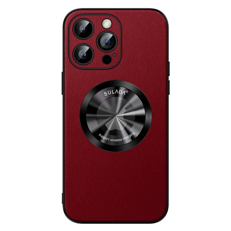 SULADA Microfiber Leather MagSafe Magnetic Phone Case, For iPhone 15 Pro Max, For iPhone 15 Pro, For iPhone 15 Plus, For iPhone 15, For iPhone 14 Plus, For iPhone 14