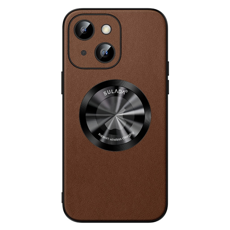 SULADA Microfiber Leather MagSafe Magnetic Phone Case, For iPhone 15 Pro Max, For iPhone 15 Pro, For iPhone 15 Plus, For iPhone 15, For iPhone 14 Plus, For iPhone 14